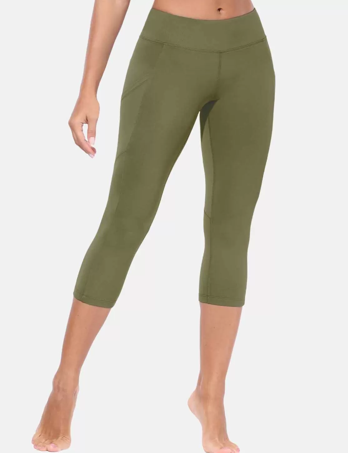 Hot Flyleaf Mid Rise Capris Women Capris