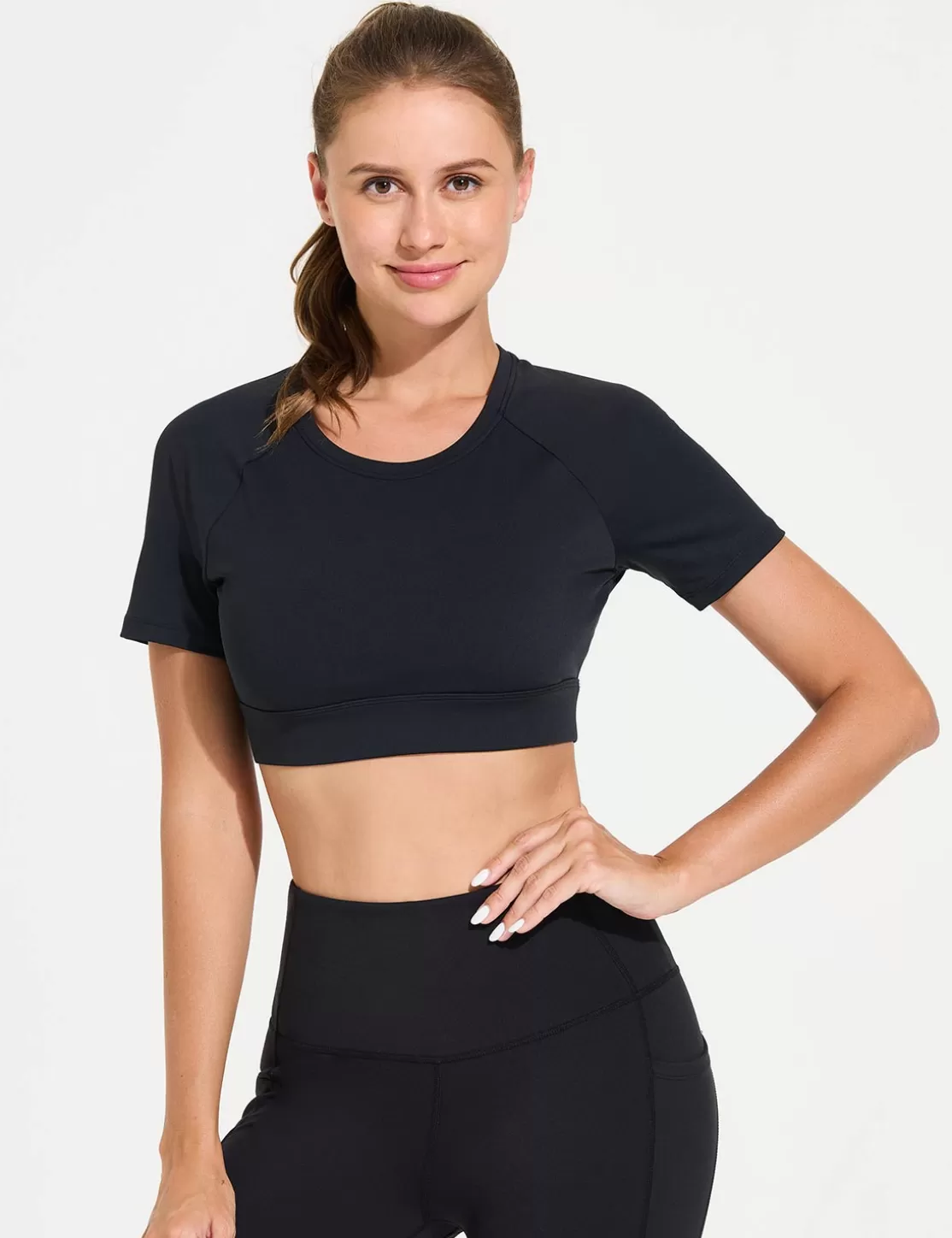 Discount Flyleaf Open Back Crop Top Women Short-Sleeved & Tank Tops