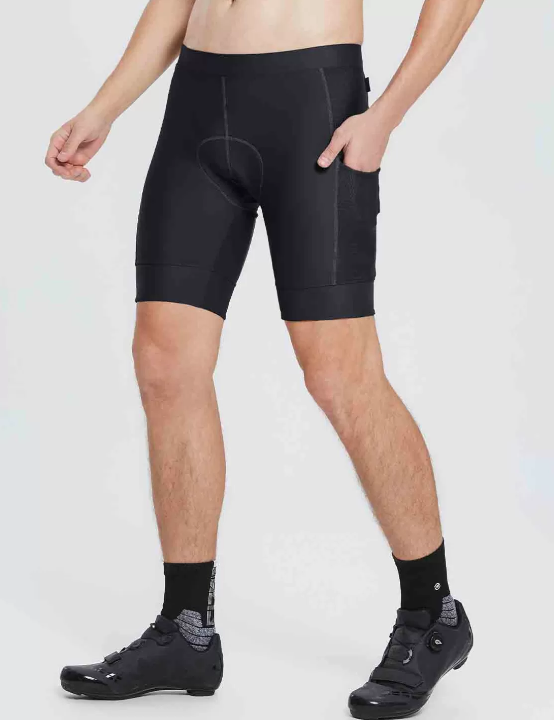 Fashion Flyleaf Upf50+ Padded Cycling Shorts Men Upf 50+