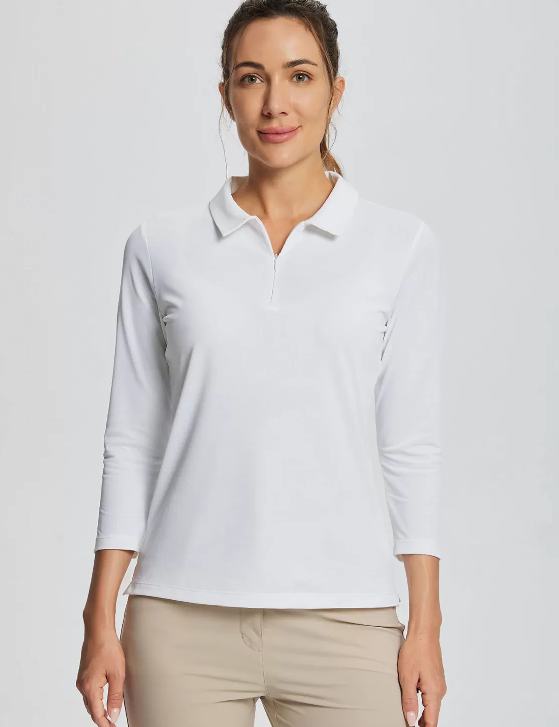 Cheap Flyleaf Upf50+ Quarter Zip Polo (Website Exclusive) Women Upf50+