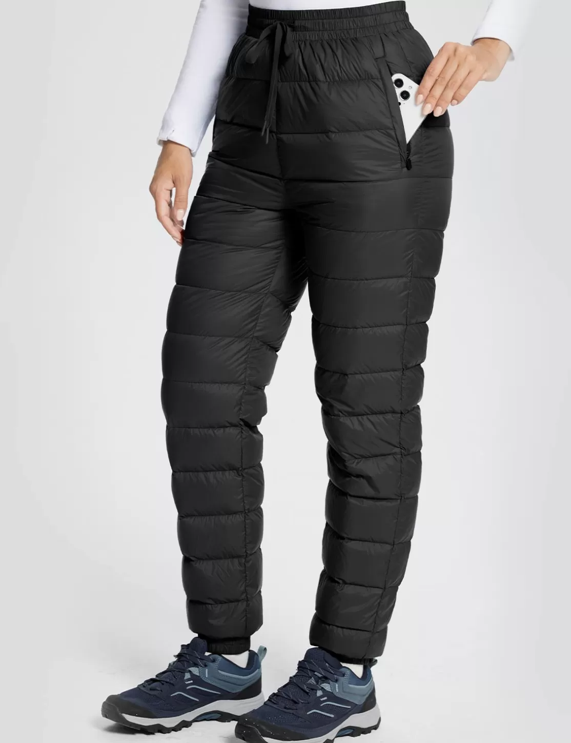 Best High-Rise Lightweight Ski Down Pants Women Joggers & (Sweat) Pants