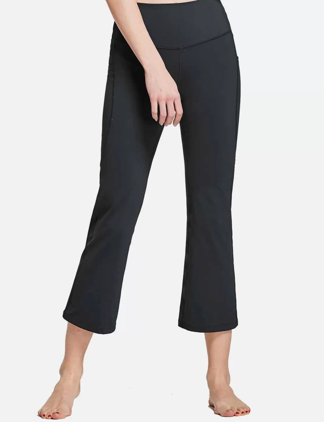 Fashion Laureate Bootcut Pants Women Capris