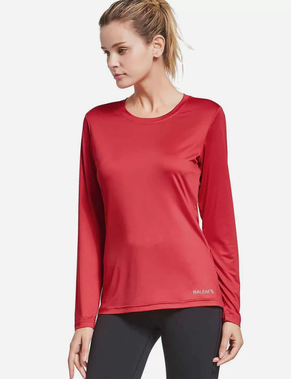 Cheap Laureate Crew Neck Baselayer Women Long-Sleeved