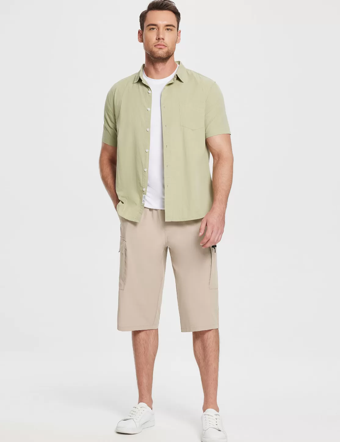 Flash Sale Laureate Knee-Length Cargo Shorts Men Shorts & Briefs