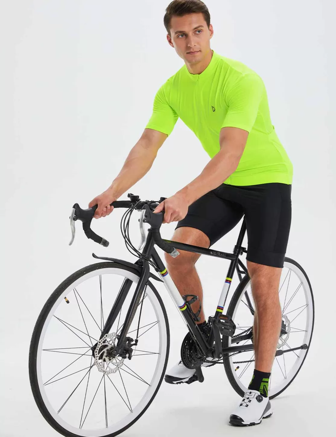 Store Laureate Neon Upf 50+ Cycling Jersey Men Upf 50+