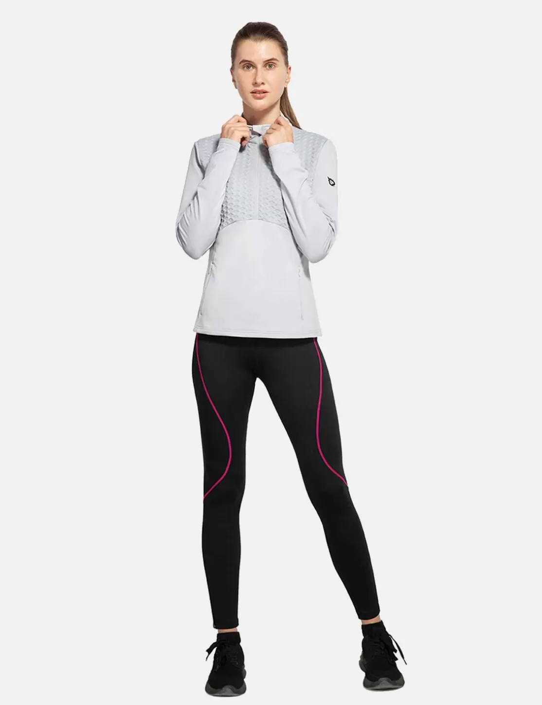 Hot Laureate Thermal Mid Rise Tights (No Padding) Women Fleece-Lined