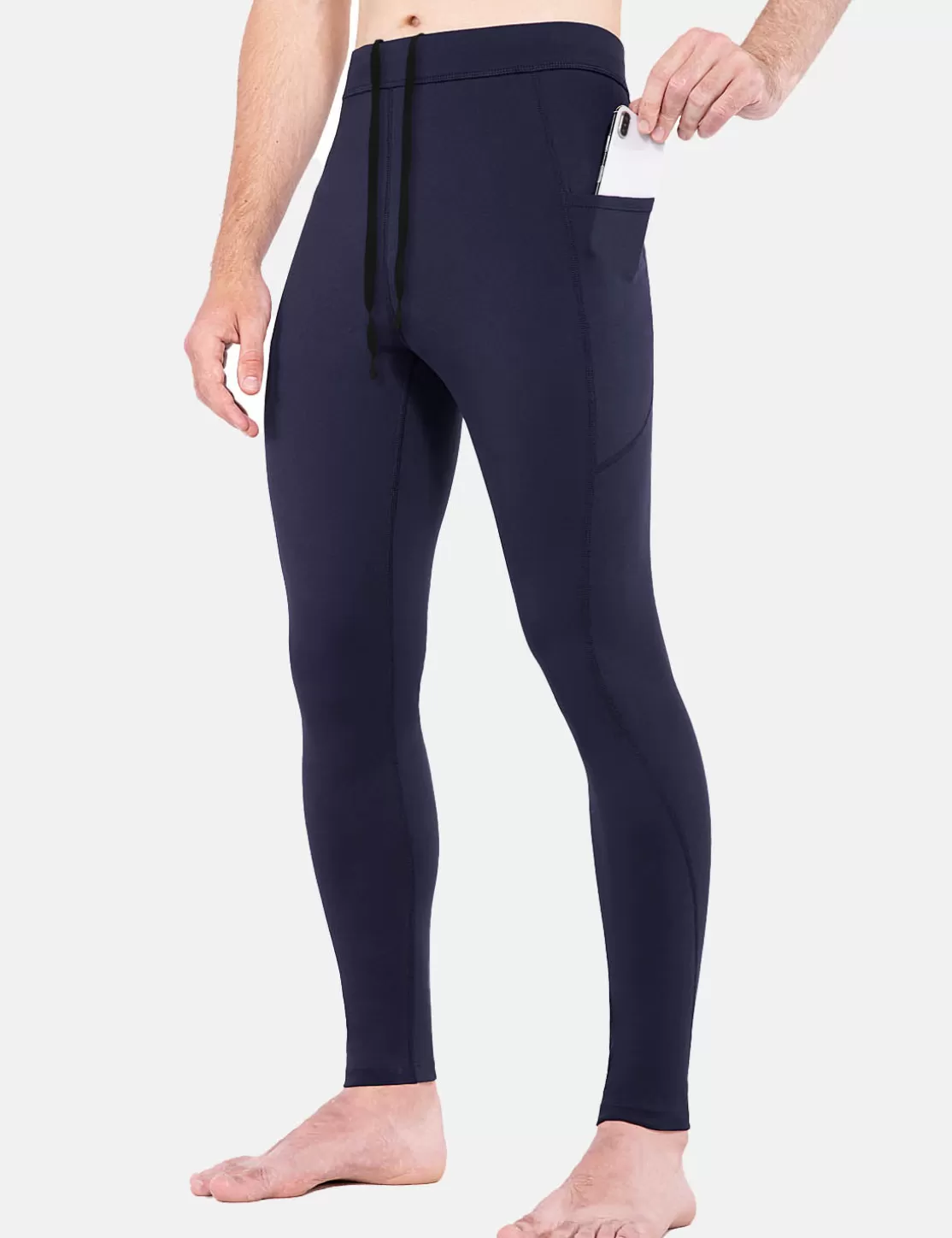 Sale Laureate Thermal Water-Resistant Tights Men Fleece-Lined