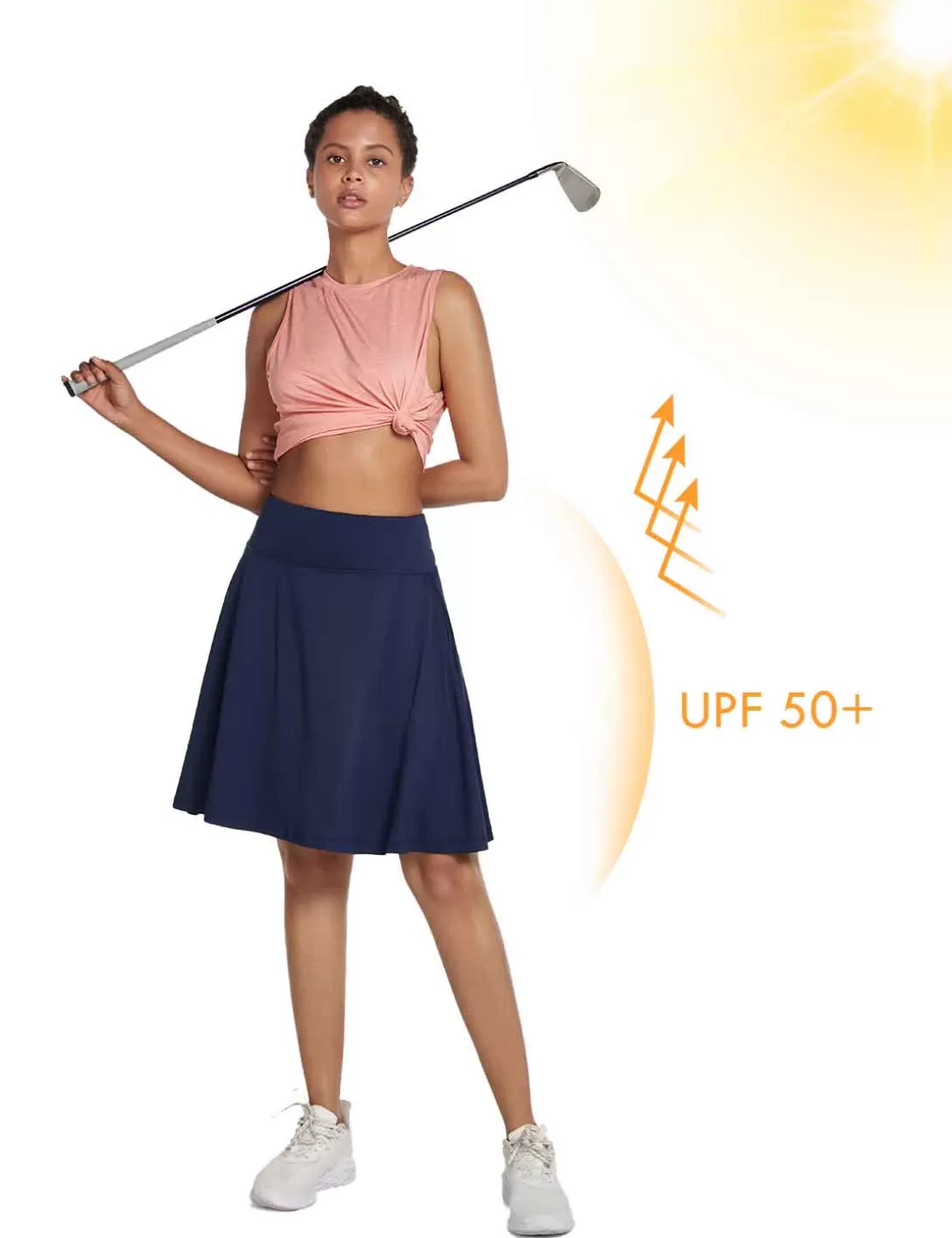 Cheap Laureate Upf50+ Pleated Skort Women Skorts