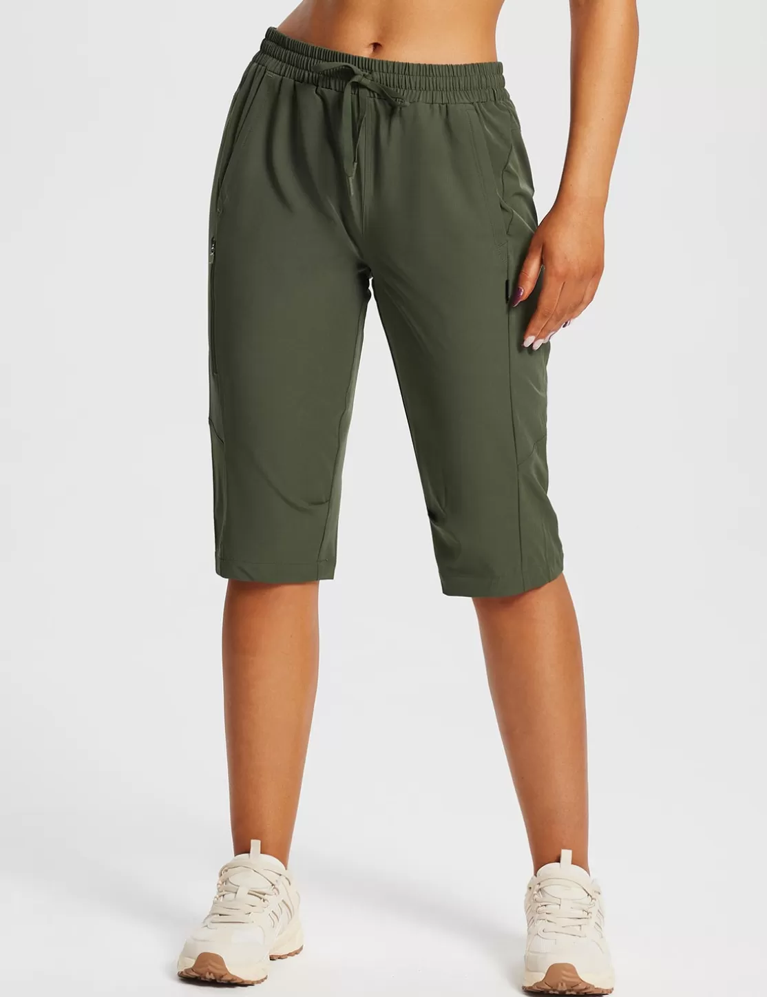 Clearance Laureate Upf 50+ Dwr Capris Women Knee-Length