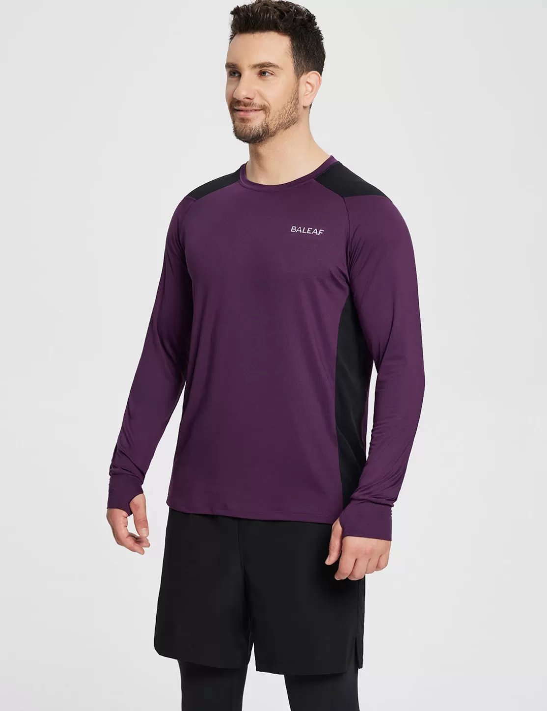 Flash Sale Sustainable Bodyfit Baselayer Men Long-Sleeved Shirts