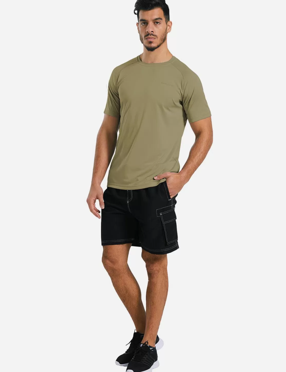 Hot Upf50+ Crew-Neck Tee Men Short-Sleeved Shirts & Tank Tops