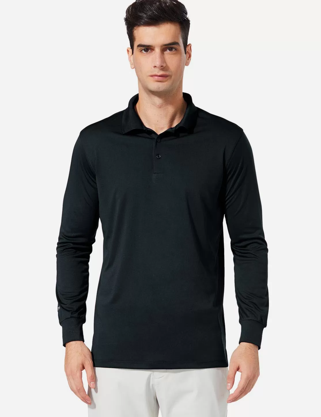 Flash Sale Upf50+ Polo Shirt Men Long-Sleeved Shirts