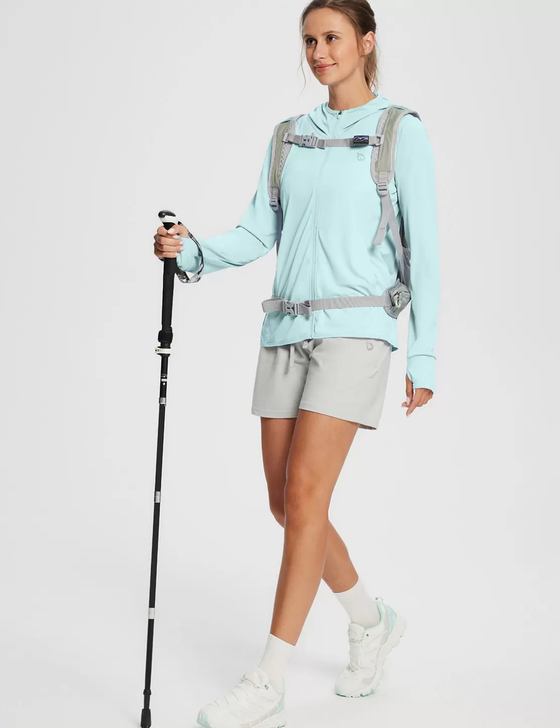 Cheap Upf 50+ Lightweight Hoodie Women Upf50+