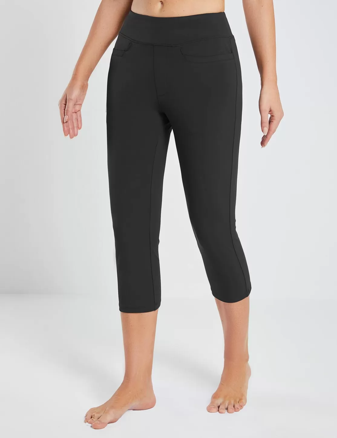 Fashion Workleisure Straight Capris Women Capris